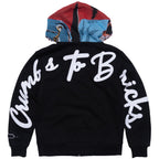 F5628 World is Yours Hoodie - Black