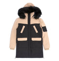 F7700 Apollo Long Quilted Jacket - Black