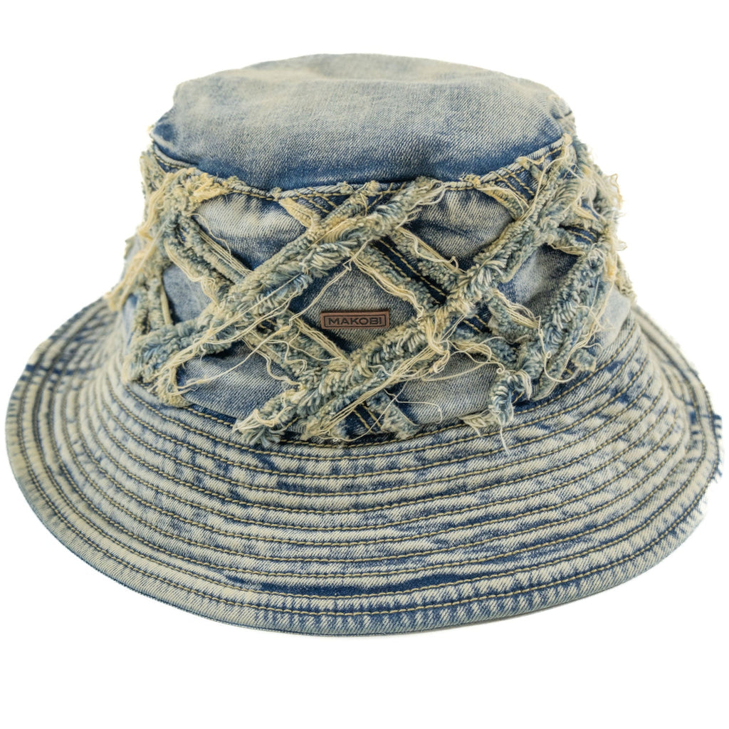 M016 Rinaldi Denim Bucket Hat - Dirt