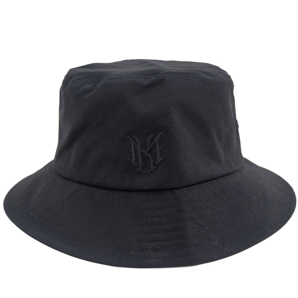 M034 Adorni Nylon Bucket Hat - Black