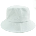 M034 Adorni Nylon Bucket Hat - White