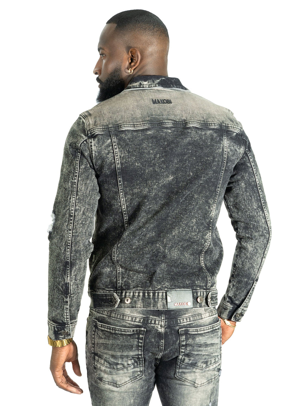 M1000 Prego Denim Jacket - Black Wash