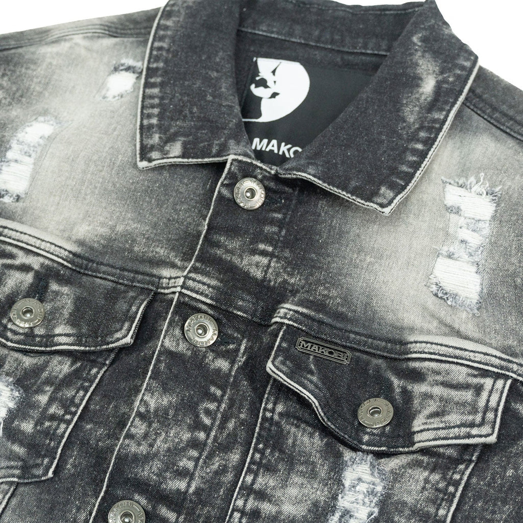 M1000 Prego Denim Jacket - Black Wash