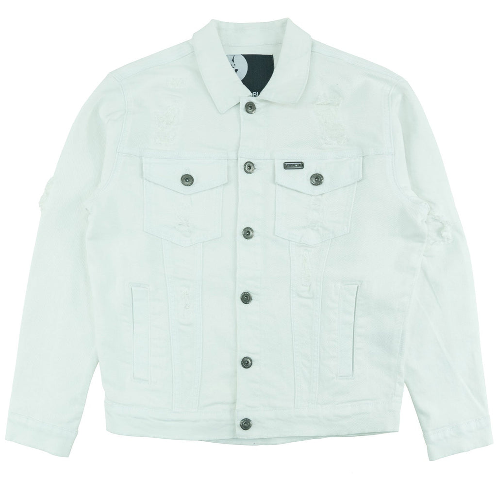 M1000 Prego Denim Jacket - White