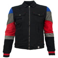M1010 Makobi Ultra Suede Denim Jacket - Black