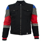 M1010 Makobi Ultra Suede Denim Jacket - Black