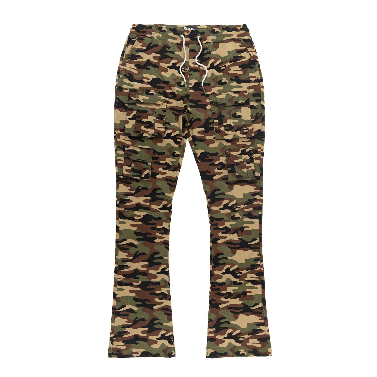 M1633 Colton 34” Stack Nylon/Spandex Sweat Pants - Camo