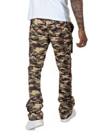 M1633 Colton 34” Stack Nylon/Spandex Sweat Pants - Camo