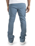 M1634 Adorni Stacked Nylon Pants - Midnight Blue