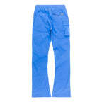 M1634 Adorni Stacked Nylon Pants - Royal