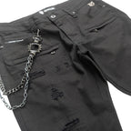 M1763 Adorni Chain Pants - Jet Black