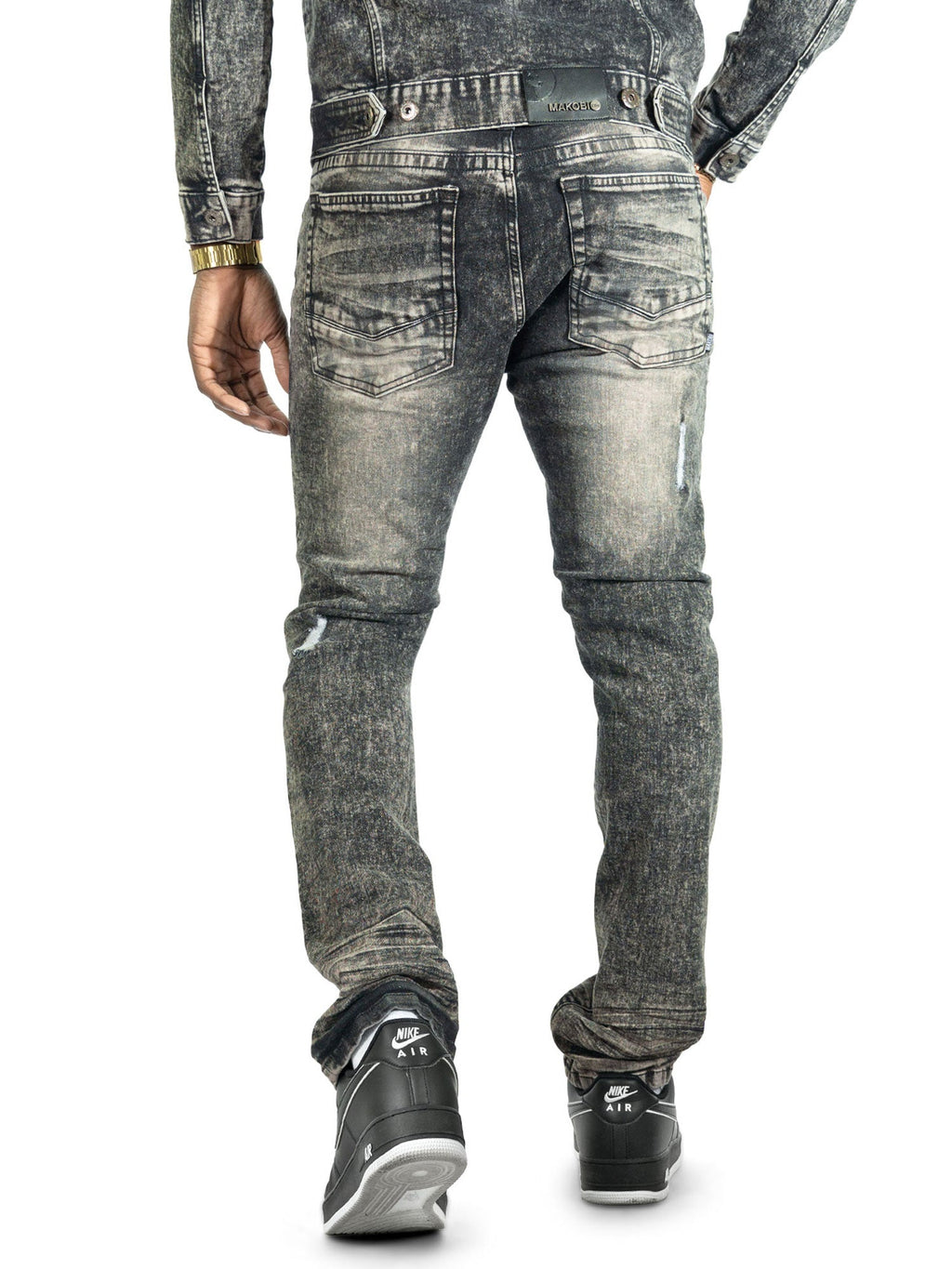 M1900 Prego Jeans - Black Wash