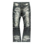 M1908 Veneta Stacked Jeans - Black