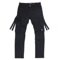M1930 Aries Cargo Denim Jeans - Black/Black