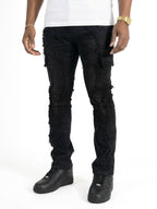 M1977 Masino Cargo Jeans - Black