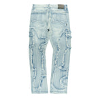 M1977 Masino Cargo Jeans - Light Wash