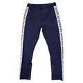M2799 Makobi Royalty Track Pants - Navy/Natural