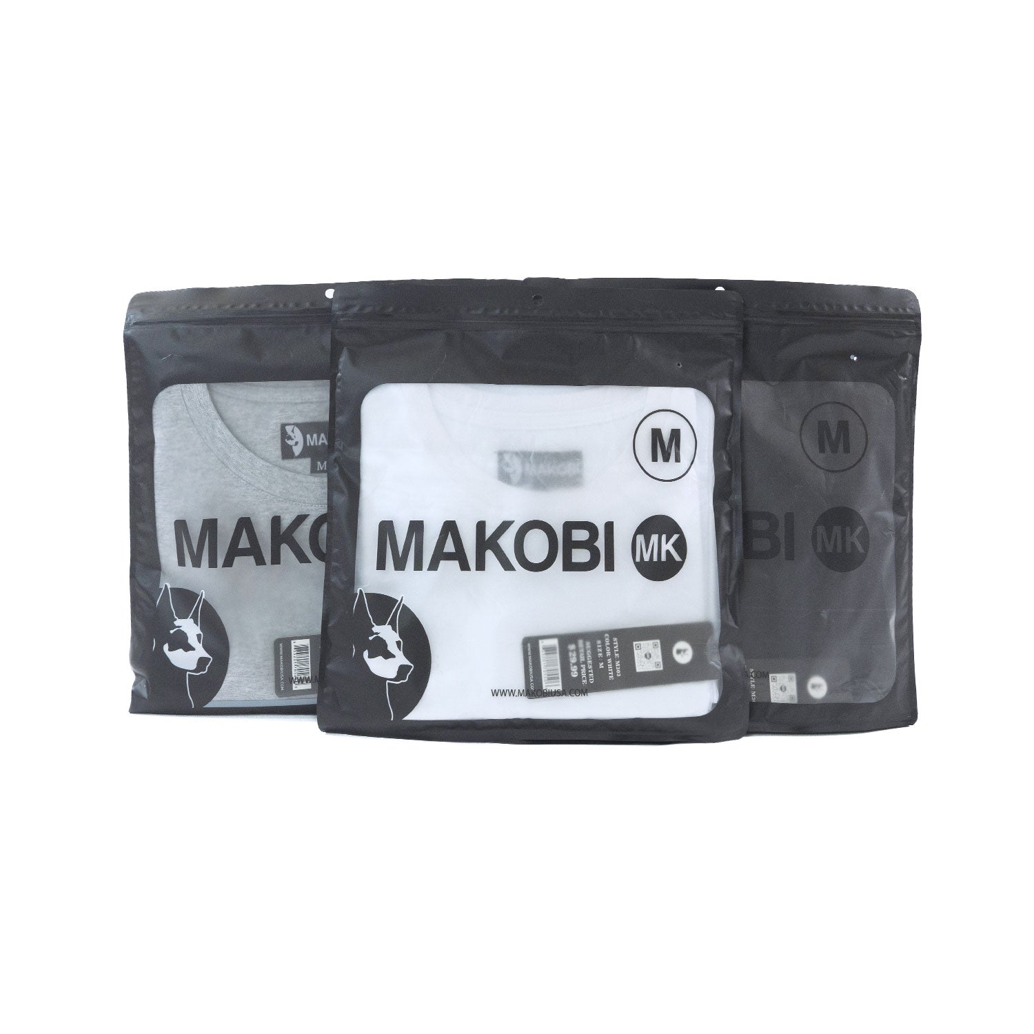 M303 Makobi Essentials Bundle of 3 - White