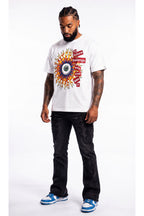 M360 The World is Watching Oversized T-shirt - White