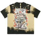 M369 Good Luck Money Oversized Tee - Khaki