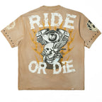 M382 Ride or Die Boxed T-shirt - Mocha