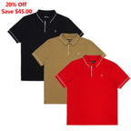 M383 Luciano Polo Shirt Set of 3