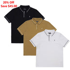 M383 Luciano Polo Shirt Set of 3