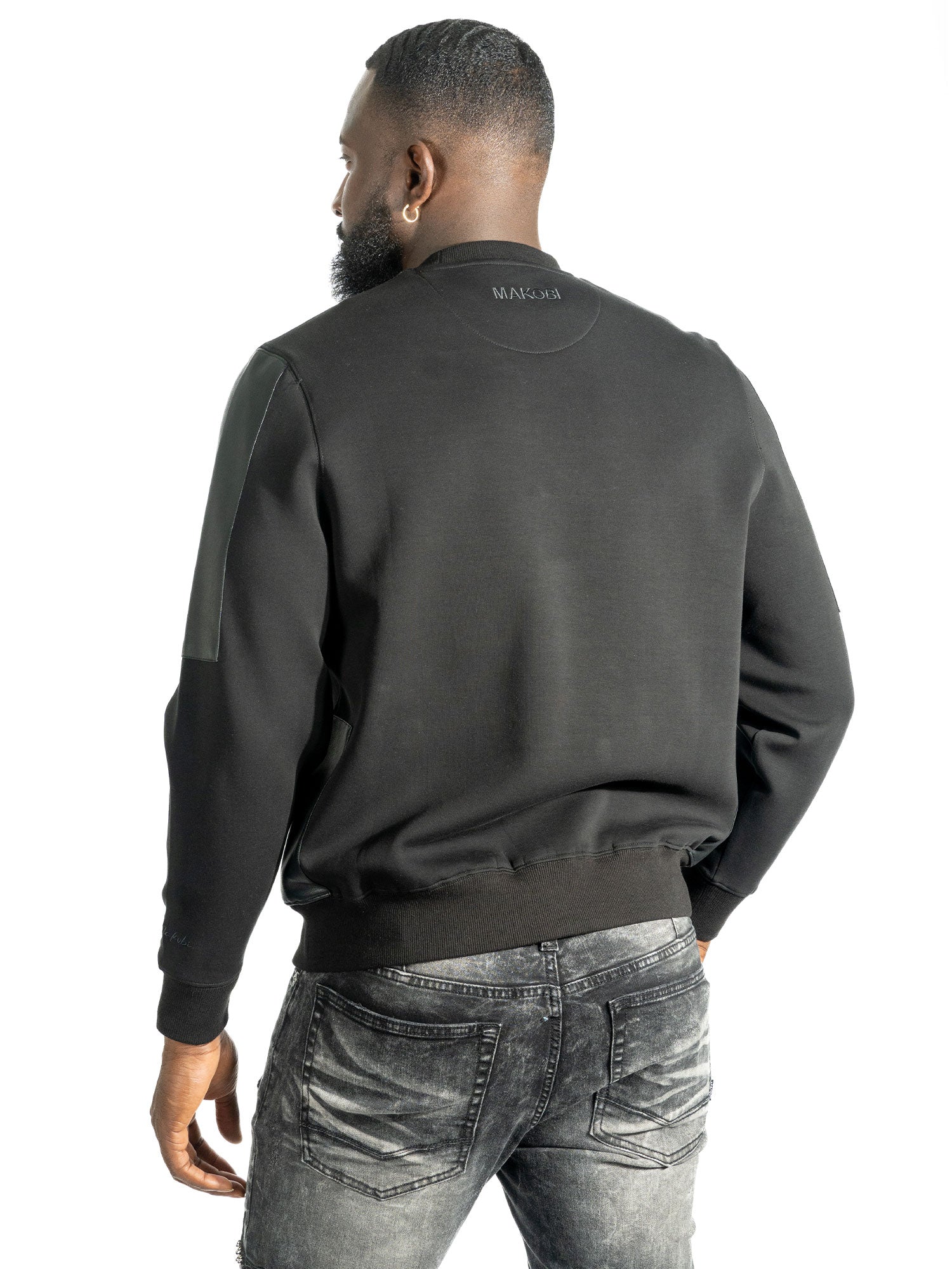 M4118 Bottega Crewneck - Black