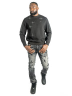 M4118 Bottega Crewneck - Black