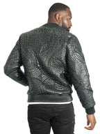 M4208 Lorenzo Vegan Leather Jacket- Black