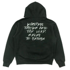 M4225 Rosario Pull Over Hoodie - Black