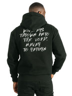 M4225 Rosario Pull Over Hoodie - Black