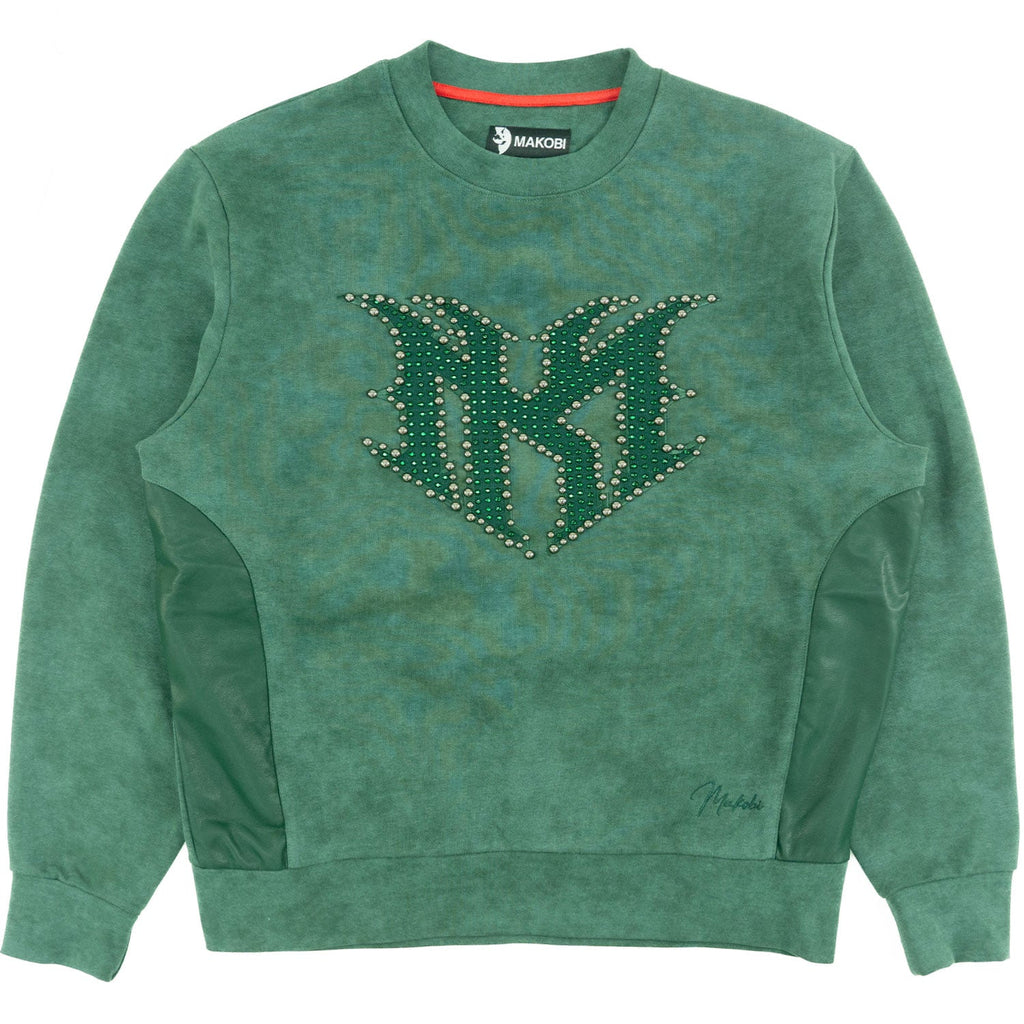 M4241 Lorenzino Crewneck - Green