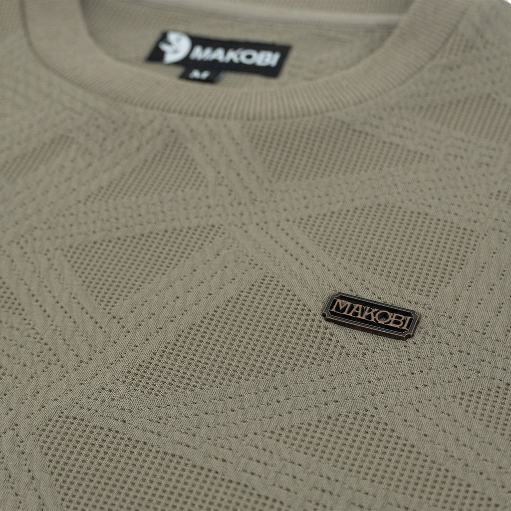 M4247 Bernardi Crewneck Set - Taupe
