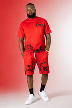 M424 Paranova Short Set - Red