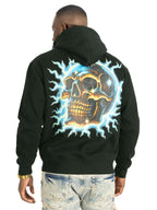 M4262 Atos Pull Over Hoodie - Black