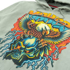 M4262 Atos Pull Over Hoodie - Gray