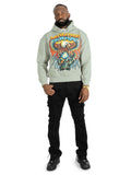 M4262 Atos Pull Over Hoodie - Gray