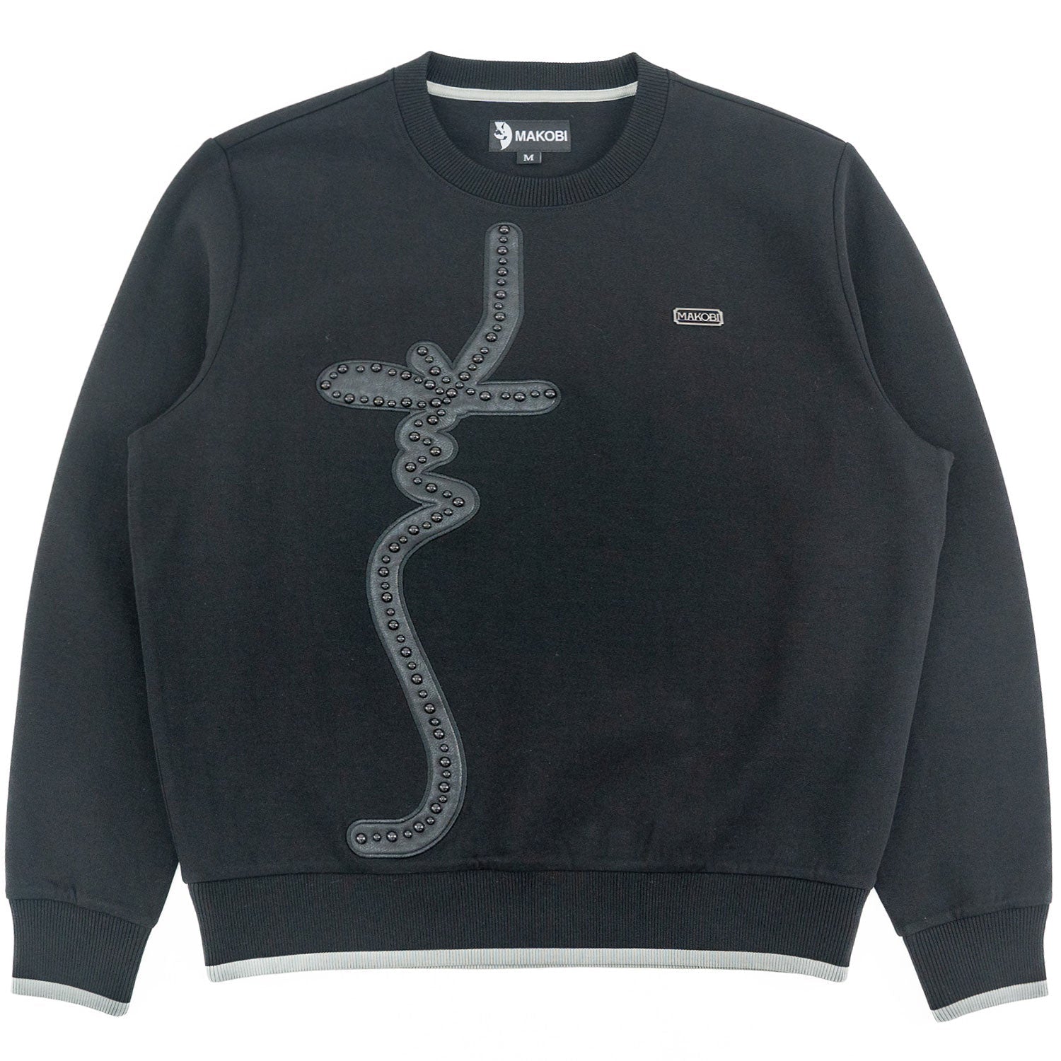 M4355 Lorenzo MK Crewneck - Black