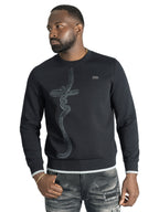 M4355 Lorenzo MK Crewneck - Black