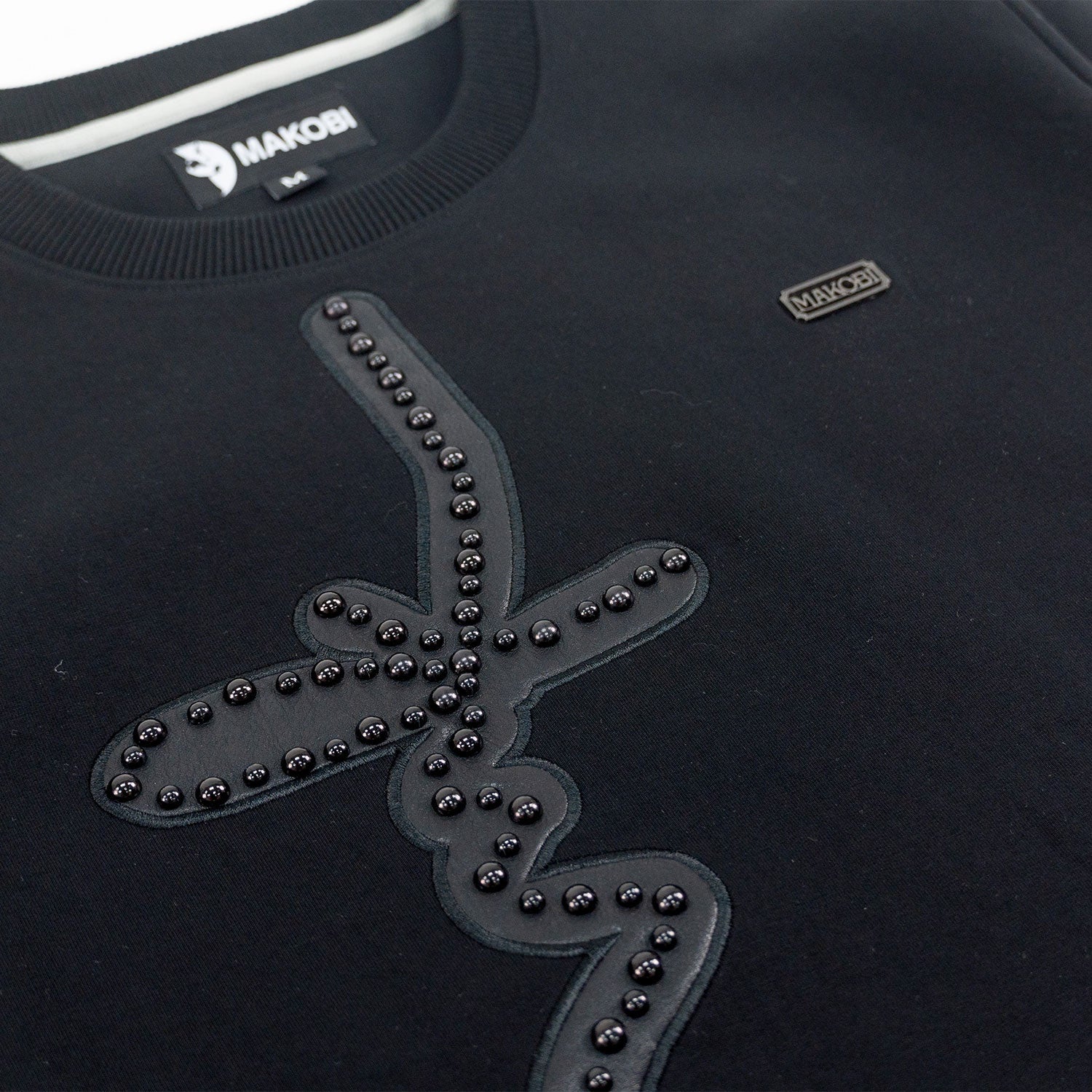 M4355 Lorenzo MK Crewneck - Black