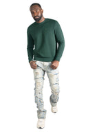 M4412 Bianco Crewneck - Green