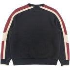 M4555 Lorenzo Jacquard Crewneck - Black