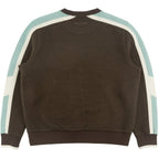 M4555 Lorenzo Jacquard Crewneck - Brown