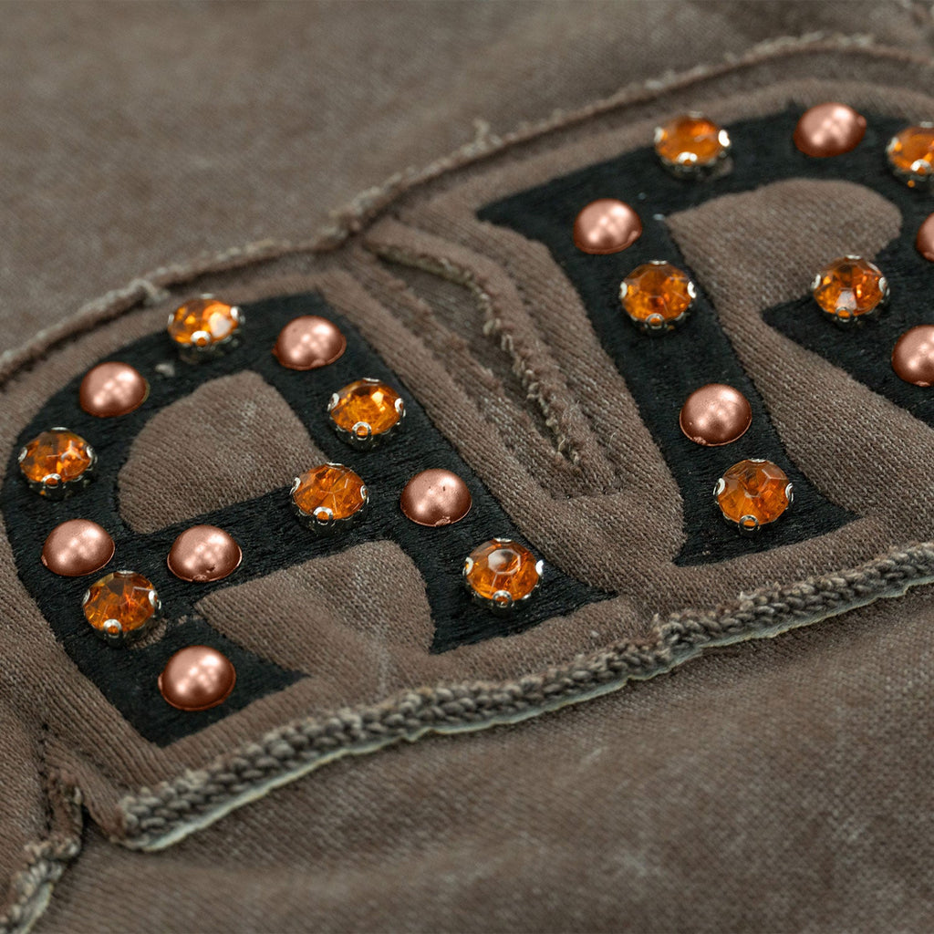 M4557 Sartoni Pull Over Fleece Hoodie - Brown