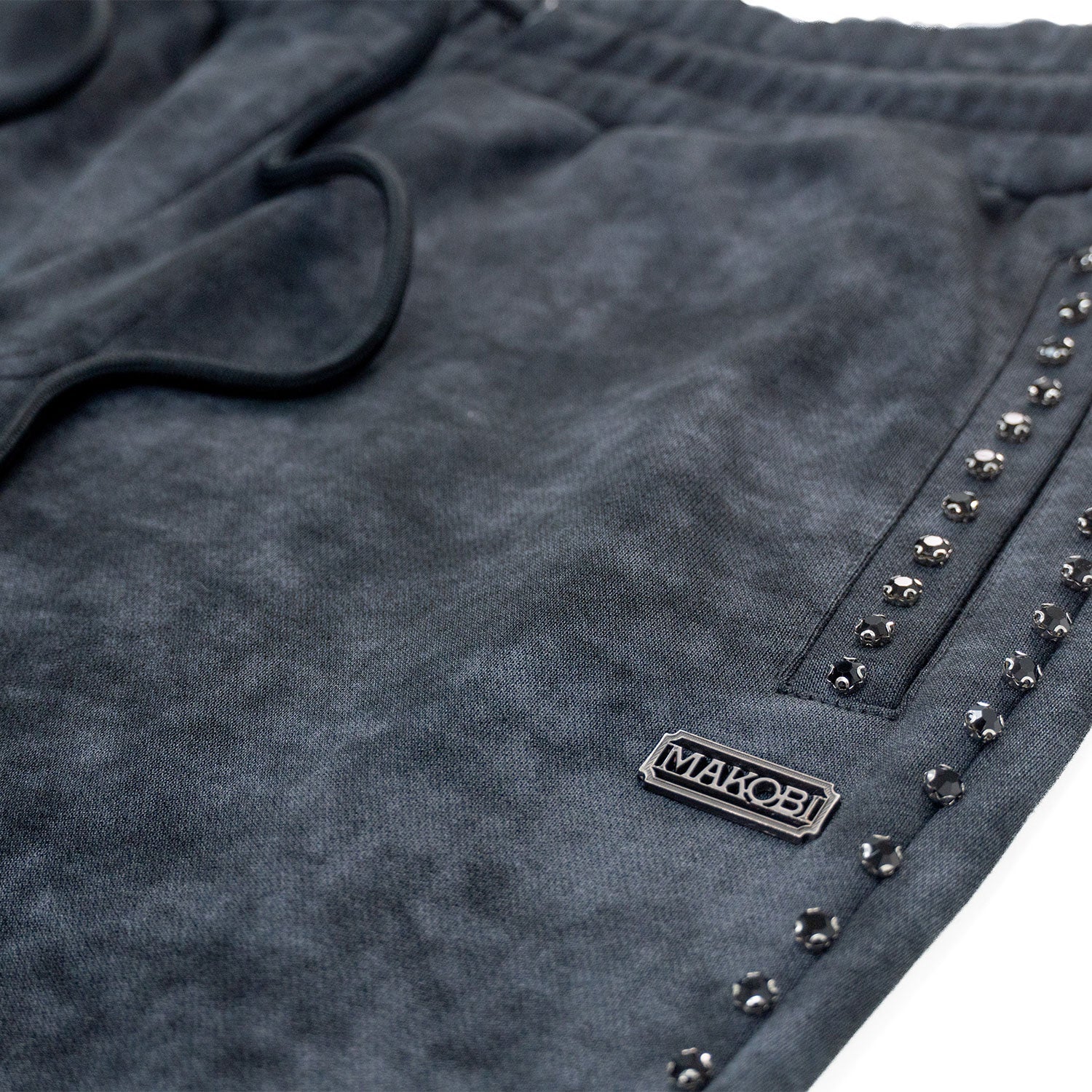 M5455 Lorenzino Zip-Up Hoodie Set - Black