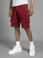 M605 Sorrento Shorts - Burgundy