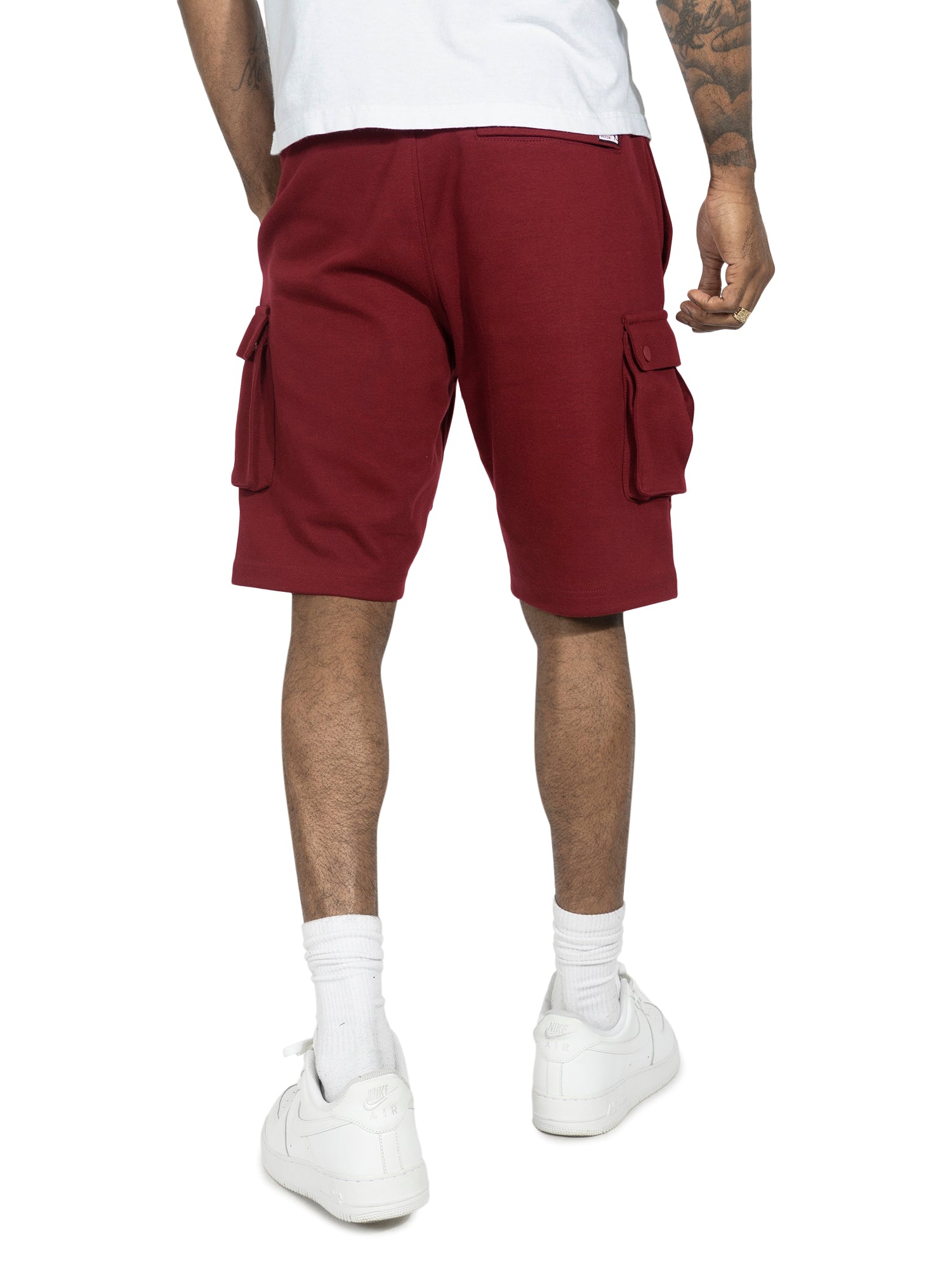 M605 Sorrento Shorts - Burgundy