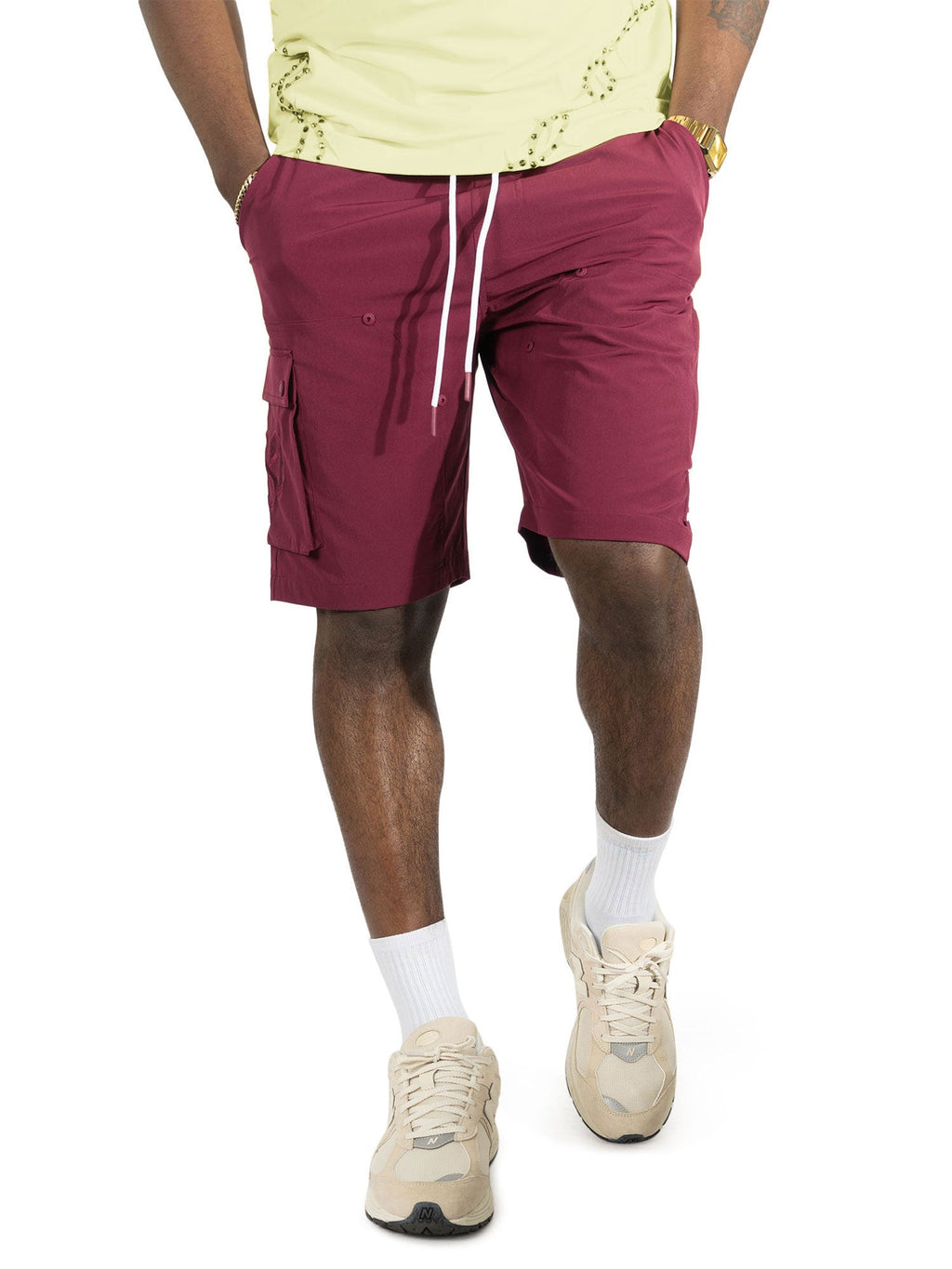 M634 Adorni Shorts - Burgundy