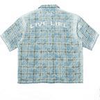 M838 Tesoro Plaid Shirt - Blue